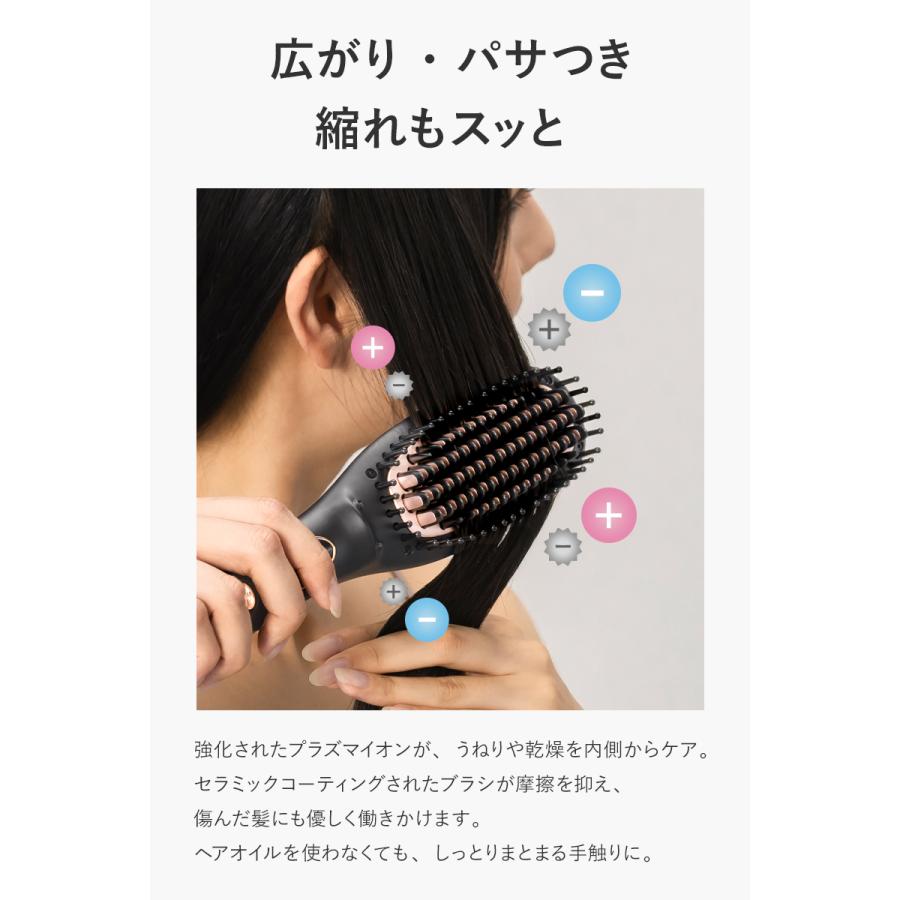 Lupilina 1,000円OFF☆【 プラズマイオンに進化 】 ヒートブラシ
