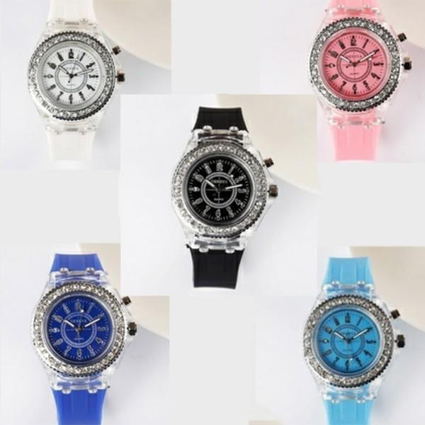 レディース腕時計 メンズ腕時計 大きめ文字盤 光る キラキラ