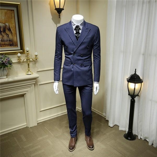 ツーピース セレモニースーツ ダブルブレストスーツ メンズ