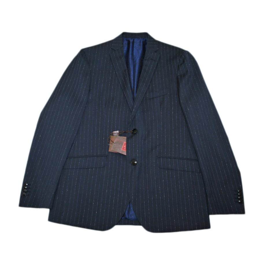 ETRO（エトロ） スーツ ストライプ 2ボタンスーツ ネイビー 52