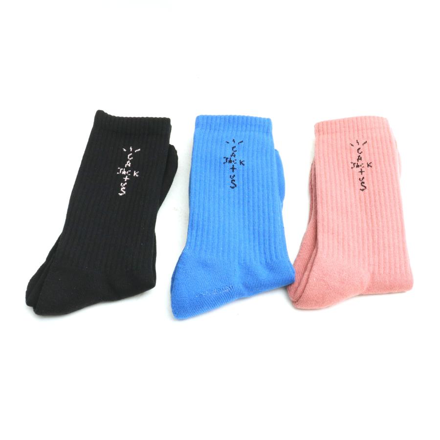 未使用 CACTUS JACK FOR FRAGMENT BASIC 3PACK SOCKS Fサイズ