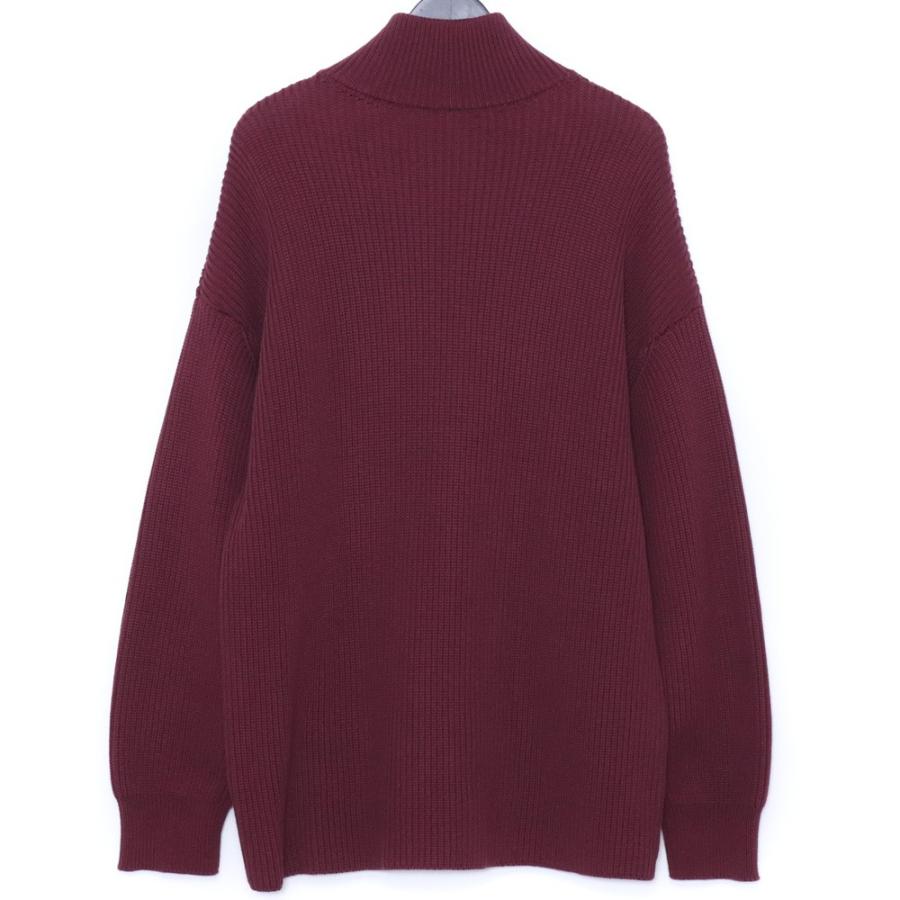 N.HOOLYWOOD DRIVERS KNIT サイズ36 バーガンディ 2232-KT07-051 peg