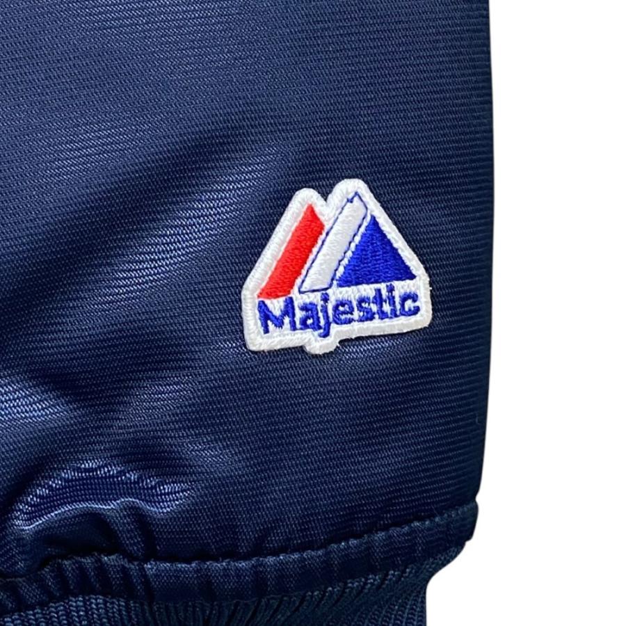 WTAPS × MAJESTIC 14SS BENCH JACKET Sサイズ ネイビー 141MJMSD-JKM01