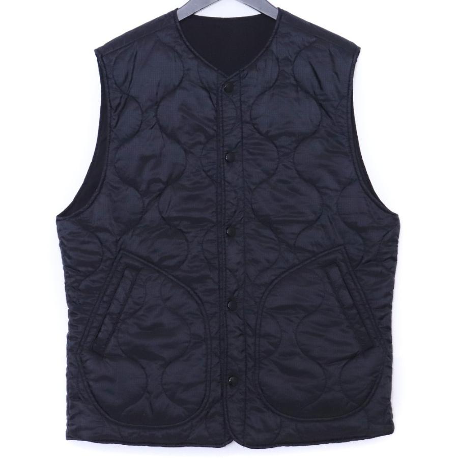 STANDARD CALIFORNIA SD Reversible Army Vest Lサイズ ブラック
