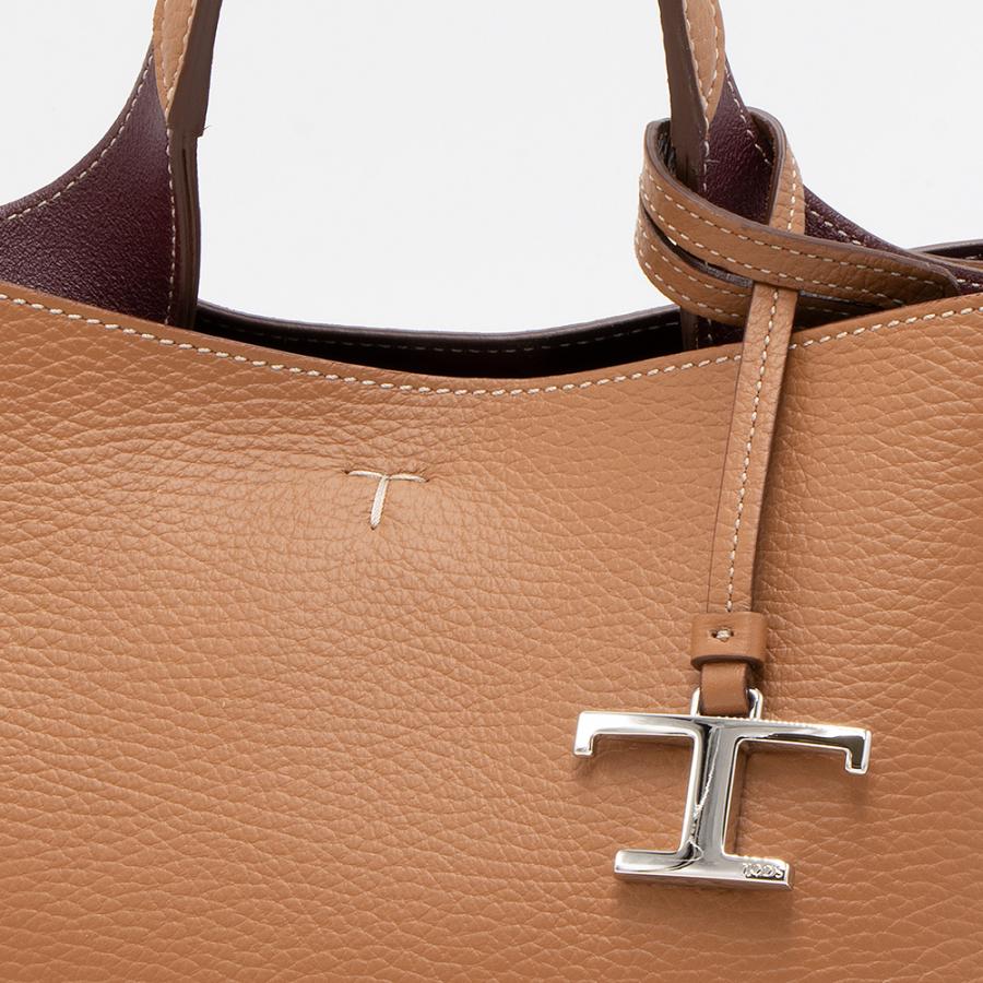 TOD'S（トッズ） トートバッグ(2WAY仕様) マイクロ ブラウン