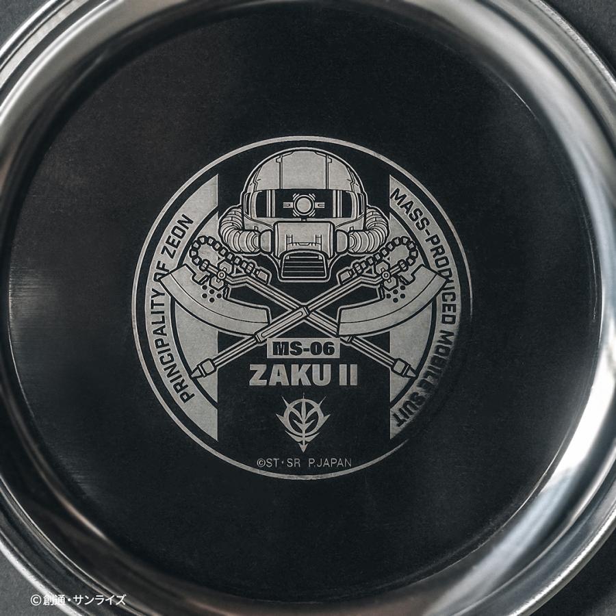 キャンプ 皿 プレート 16cm ステンレス製 機動戦士ガンダム ザクII