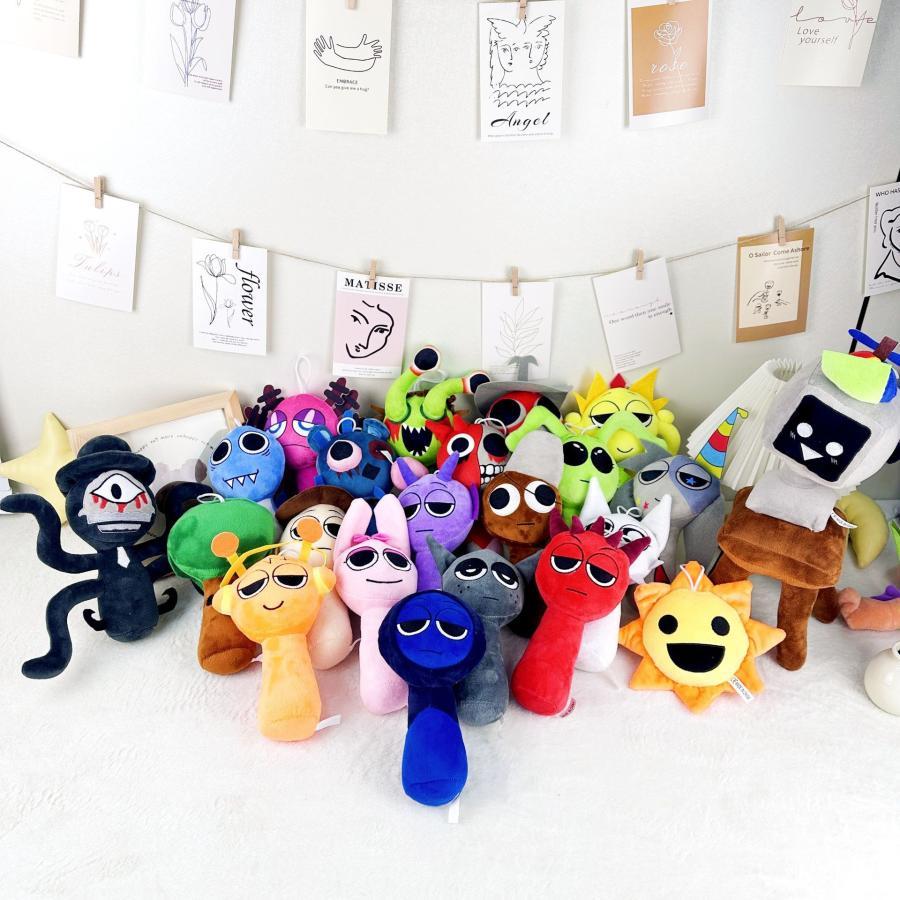 新色入荷【カラー選べる5点セット】スプランキー ぬいぐるみ Sprunki