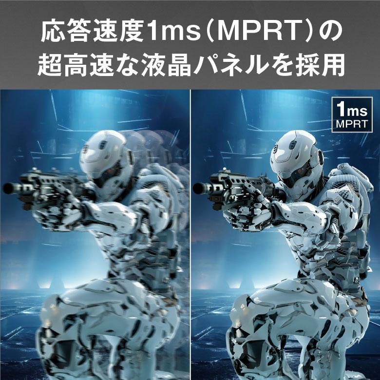 GREEN HOUSE（グリーンハウス） ゲーミングモニター 白 165Hz 23.8