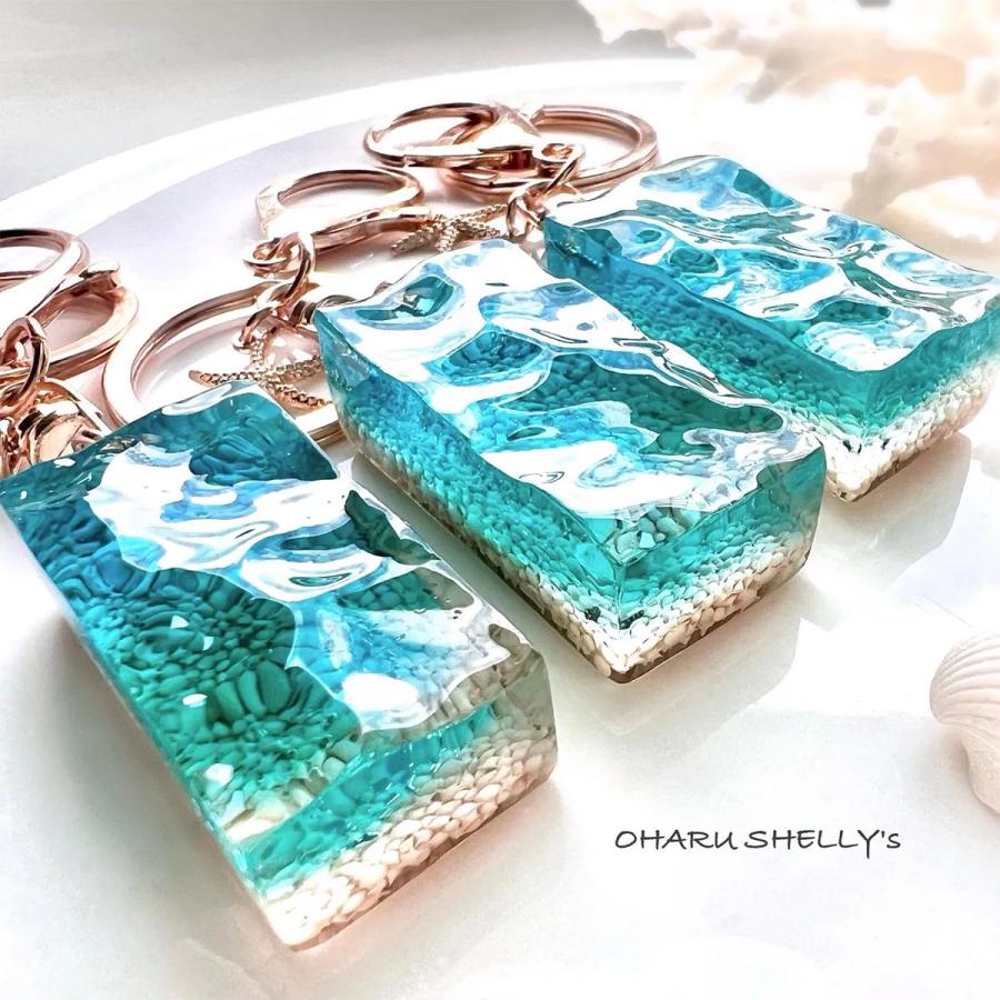 60×30cm 星の海 レジンアート オーシャン アート② 海 レジンアート