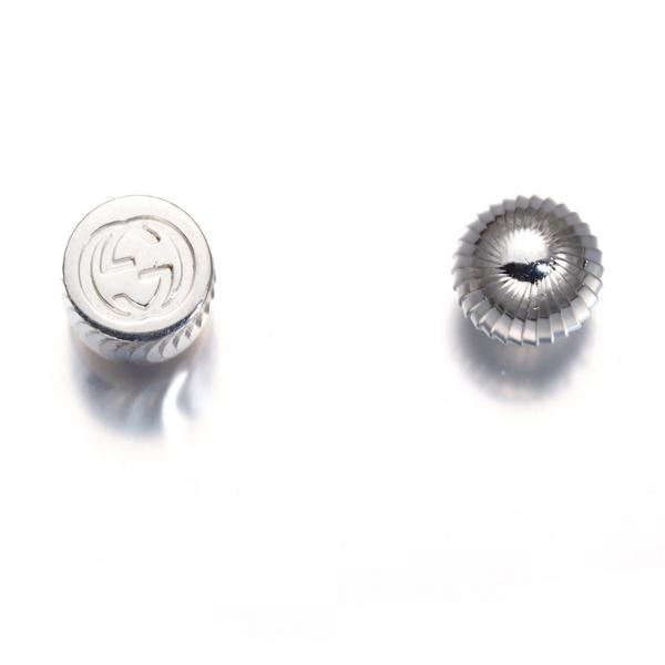 GUCCI（グッチ） ピアス インターロッキング アシンメトリー シルバー