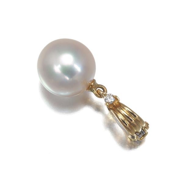 新品未使用 タサキ マベ養殖真珠 約14mm ブローチ&ペンダントトップ