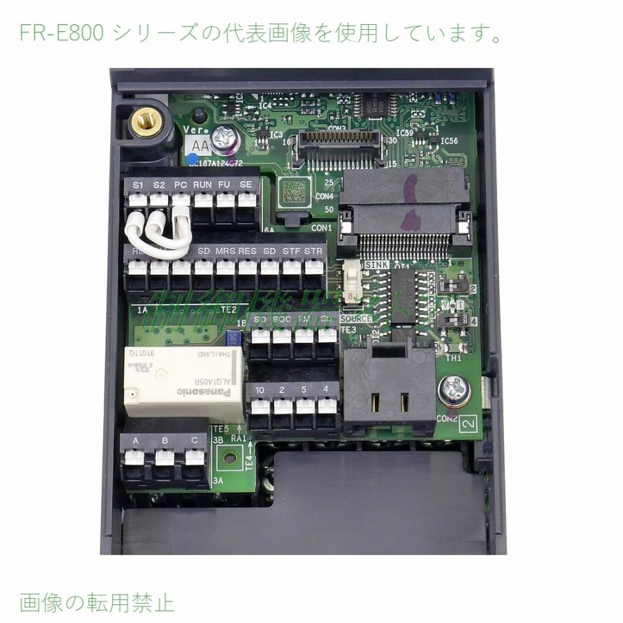 三菱電機（MITSUBISHI ELECTRIC） FR-E820-7.5K-1 三相200v 適用モータ