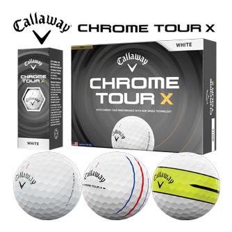 Callaway（キャロウェイ） CHROME TOUR X ゴルフボール [12球入り