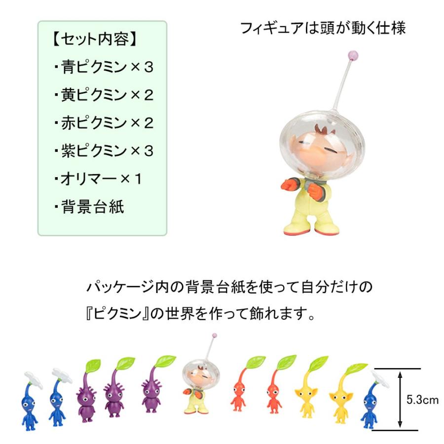 2月上旬予約】ピクミン フィギュアセット(青ピクミン×3/黄ピクミン×2