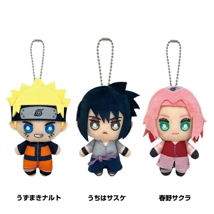 NARUTO-ナルト- 疾風伝 ボールチェーンマスコット ぬいぐるみ (選べる