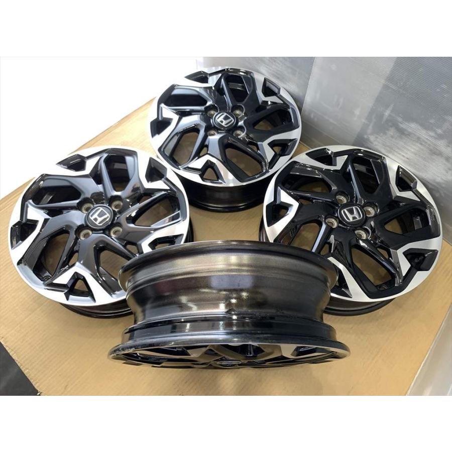 N-BOX HONDA NBOX 純正アルミホイール 15 4.5j +45 ブラックポリッシュ