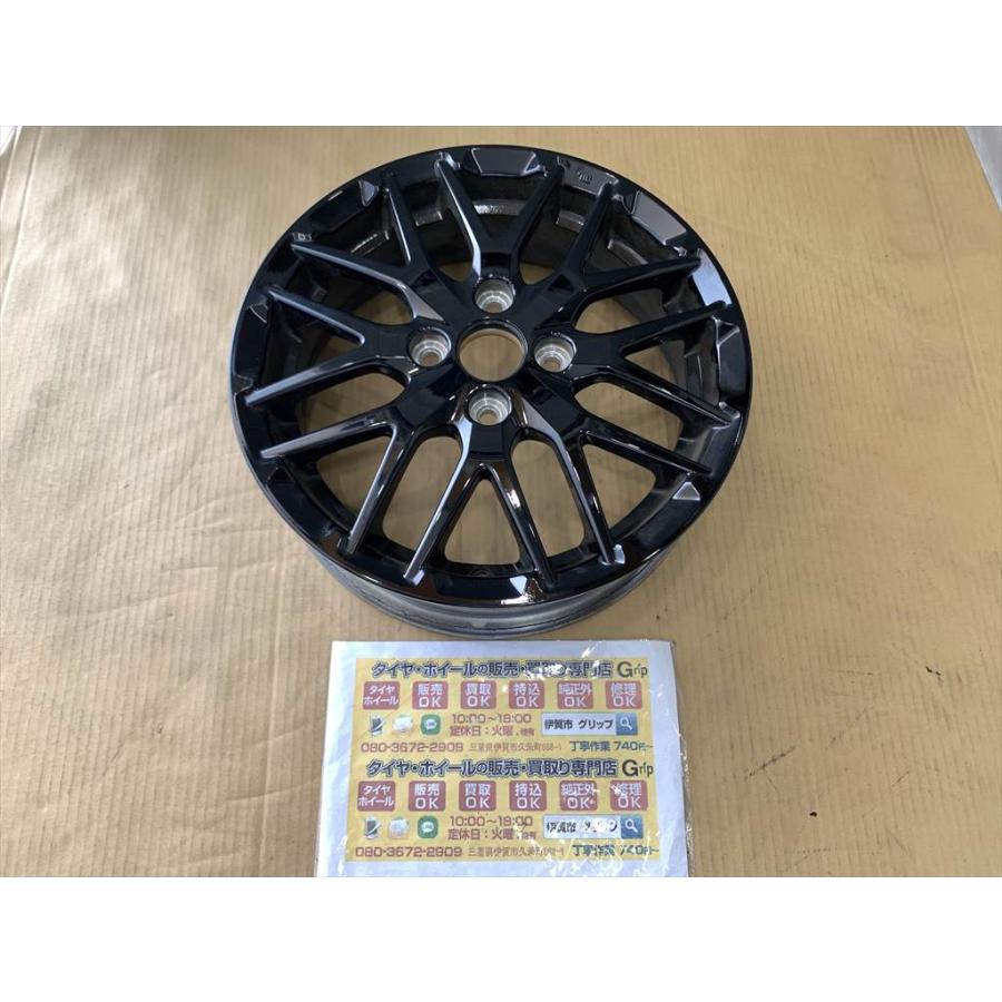 N-BOX 1本 HONDA NBOX 純正 メッシュホイール 15 4.5j +45 ブラック 黒