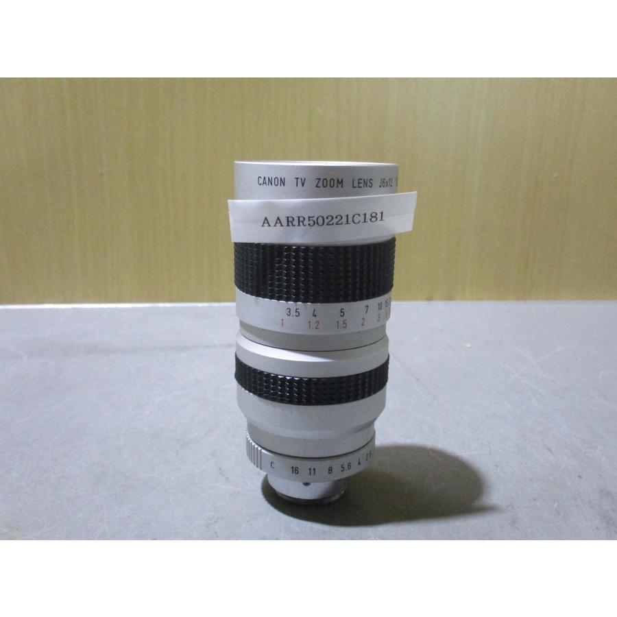 中古 CANON TV ZOOM LENS J6×12 12.5-75mm(AARR50221C181