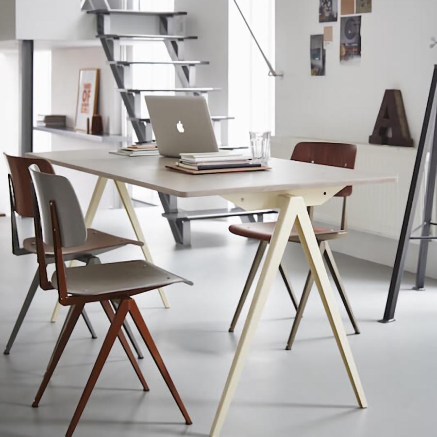 送料無料】コンパスチェア S.16 ブラウン / セメントグレイ