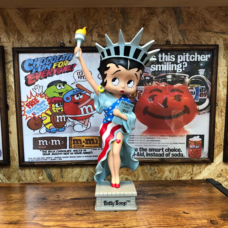 Betty Boop American Figure 自由の女神 フィギュア ベティちゃん