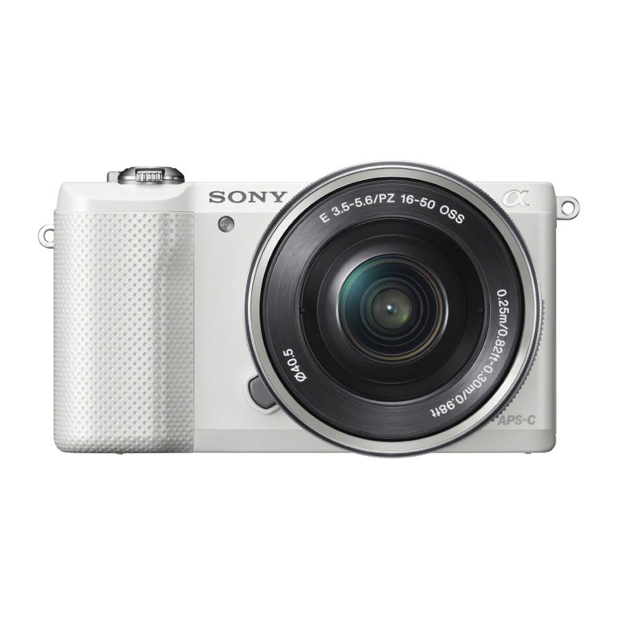 SONY α5000 パワーズームレンズキット(ホワイトデジタル一眼) : ぽ