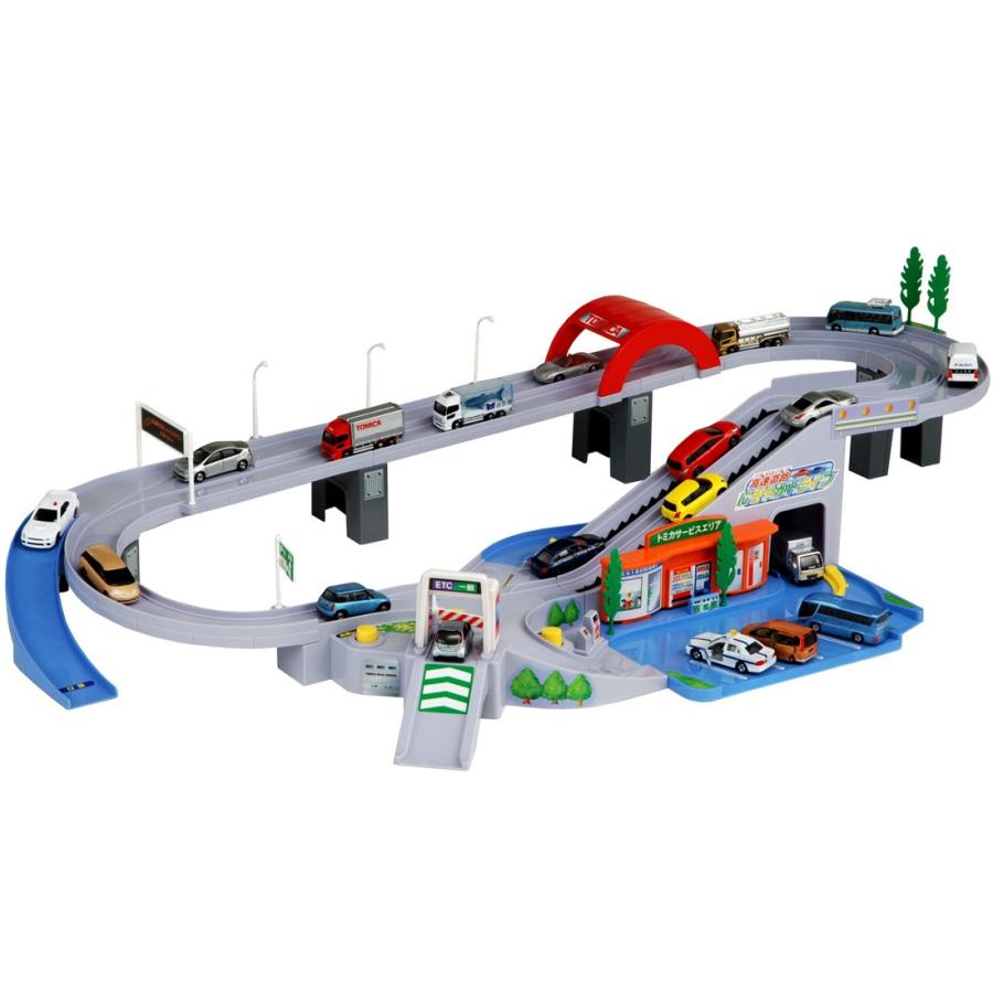 トミカ 高速道路にぎやかドライブ : ぽちっとほわっと - 通販 - Yahoo