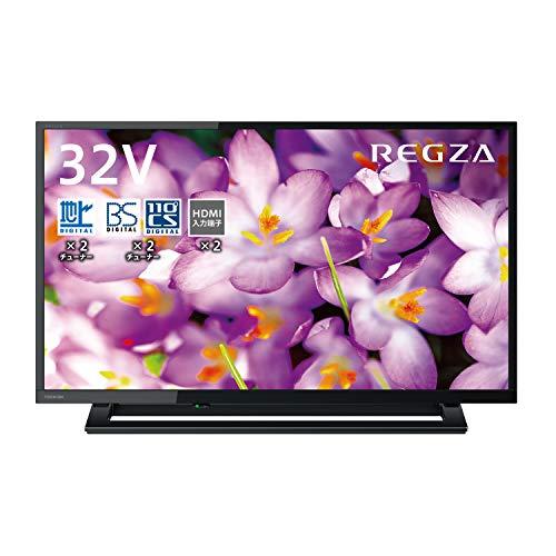 東芝 32V型 液晶テレビ レグザ 32S22 ハイビジョン 外付けHDD ウラ録