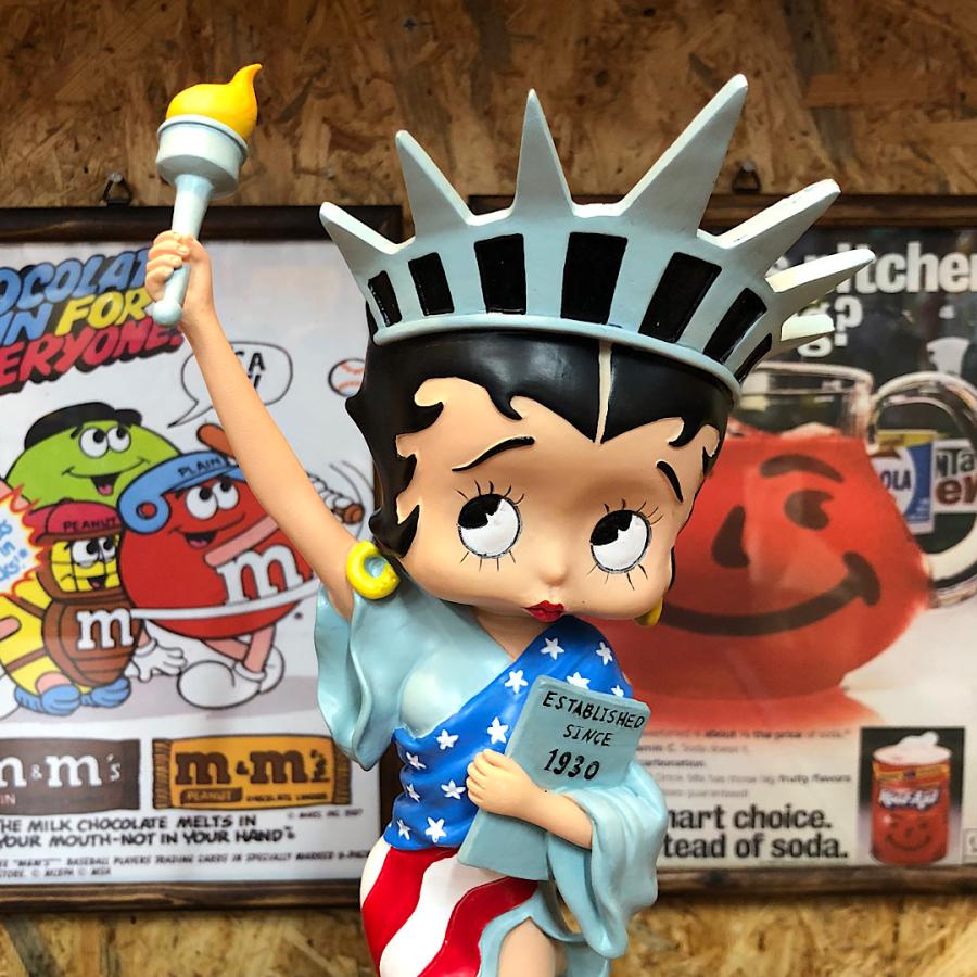 Betty Boop American Figure 自由の女神 フィギュア ベティちゃん