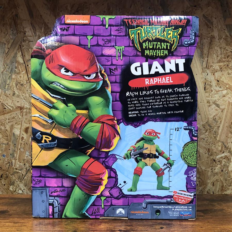 Teenage Mutant Ninja Turtles 12” Giant Raphael タートルズ