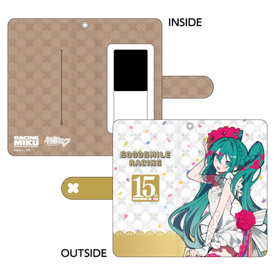 レーシングミク 15th ”Rhapsody” 2010-2025 手帳型スマートフォン