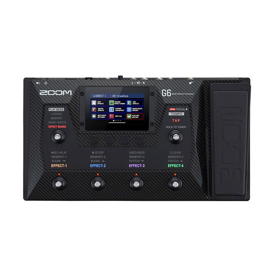 ズーム（zoom） ZOOM G6 Multi-Effects Processor マルチエフェクター