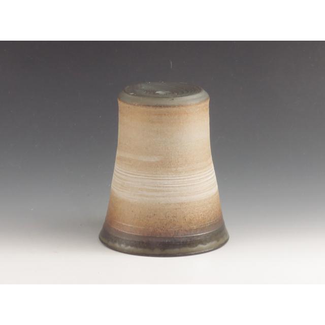 丹波焼（兵庫県） まるせ窯 酒器 ぐい呑 炭化焼成刷毛目 5TAN0169 特製