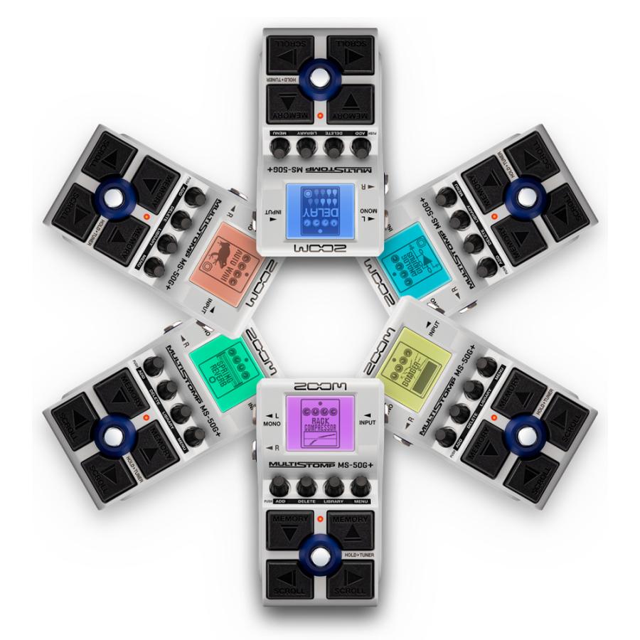 ズーム（zoom） ZOOM MS-50G+ MULTI STOMP for Guitar | マルチ