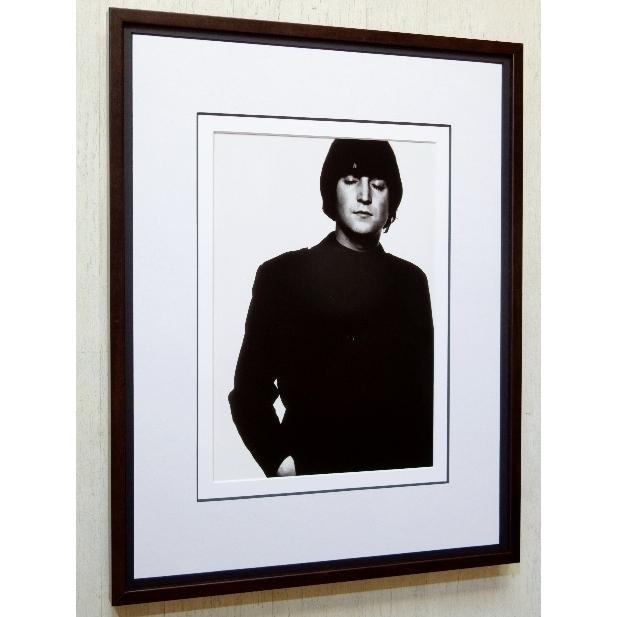 ジョン・レノン/1965/アート ピクチャ-額装/John Lennon/Beatles