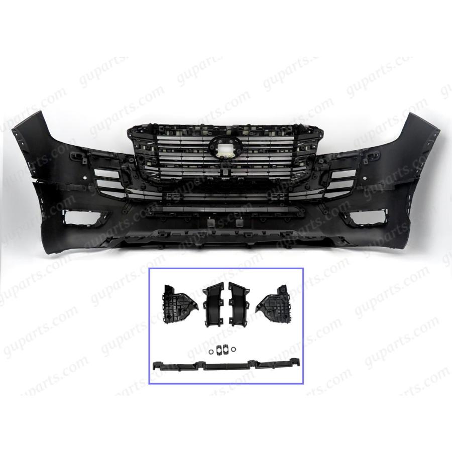 ランドクルーザー 300 ZX フロント バンパー グリル フォグ セット