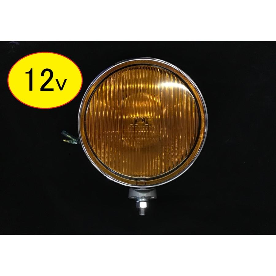 IPF IPF 200φ イエローレンズ メッキ フォグランプ 作業灯 12v H3