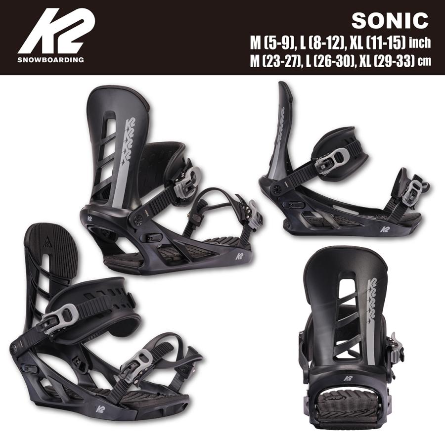 K2 スノーボード ビンディング ケーツー SONIC 2025. バイン メンズ