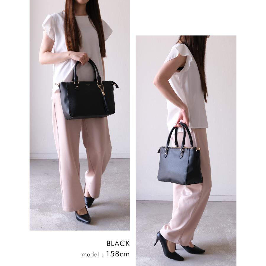 トートバッグ ショルダーバッグ レディース 2way 肩掛け タッセル