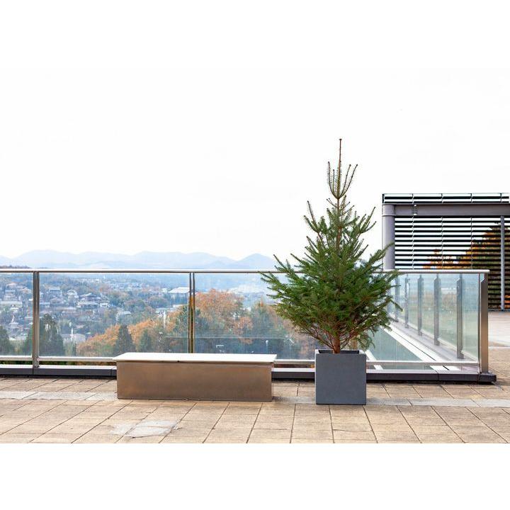 鉢 植木鉢 屋外 鉢カバー 大型 おしゃれ 大型スクエア植木鉢（45cm