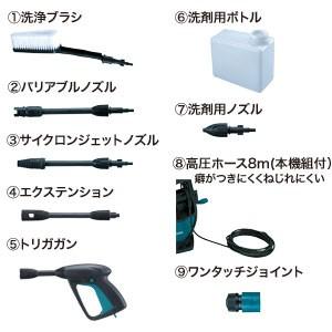 マキタ（makita） 高圧洗浄機 MHW0800 : e-toolショッピング - 通販