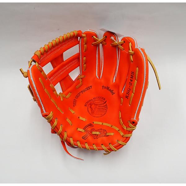 久保田スラッガー（KUBOTA SLUGGER） 硬式グラブ KSG-24MS Fオレンジ