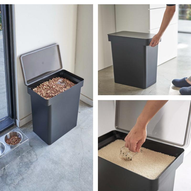 tower 米びつ おしゃれ 20kg 計量カップ付き 密閉 袋ごと お米