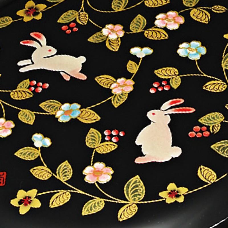 手鏡 ハンドミラー 山中塗 花の小路 誕生日プレゼント 母 祖母 女性 50