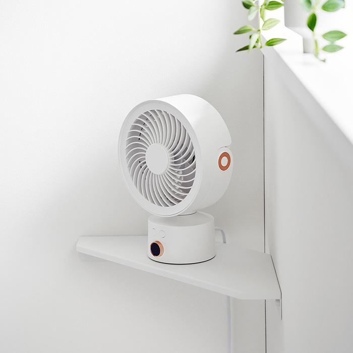 tower 山崎実業 公式 スマート ウォールコーナーサーキュレーター