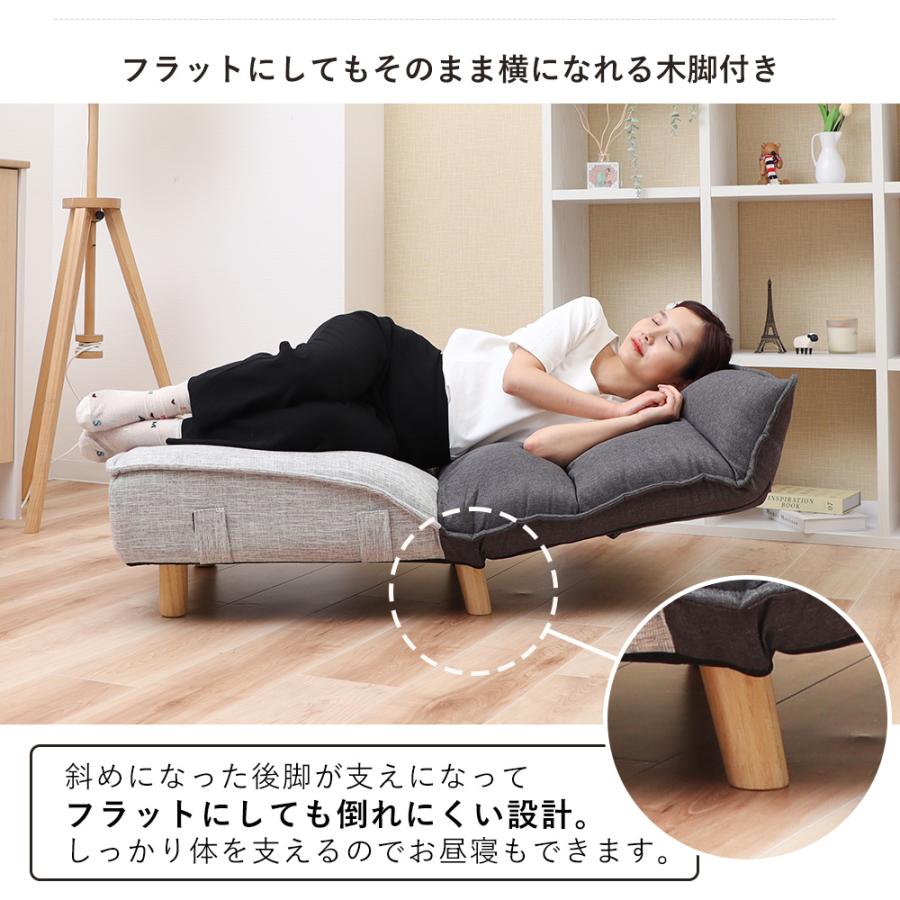 ヤマソロ 83-832 LIBREST 圧縮ウレタン ソファ1P モスグリーン