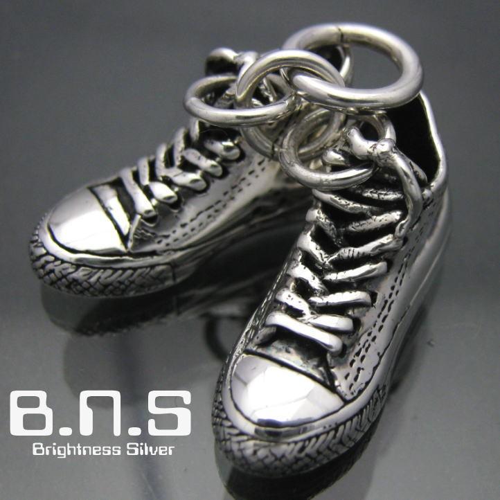 最高品質 silver shoes シルバーバスケットシューズペンダント