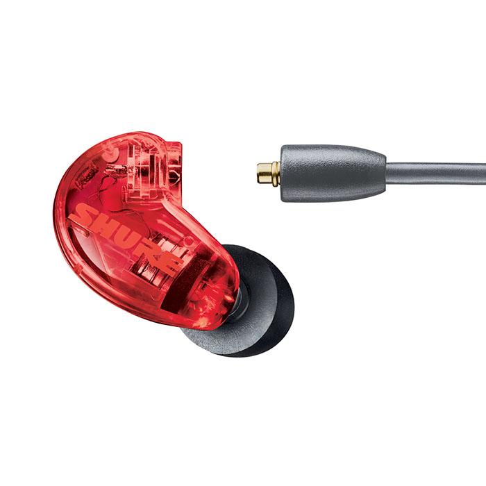 在庫限り) SHURE シュア SE215 Special Edition レッド 有線イヤホン