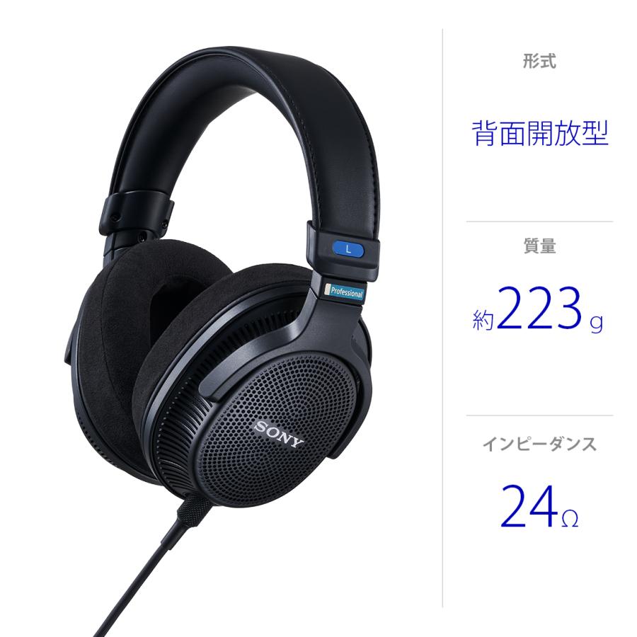 SONY（ソニー） MDR-MV1 開放型モニターヘッドホン 有線ヘッドホン