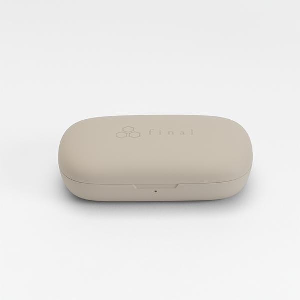 final KDT3000 BEIGE ワイヤレス イヤホン Bluetooth 耳を塞がない