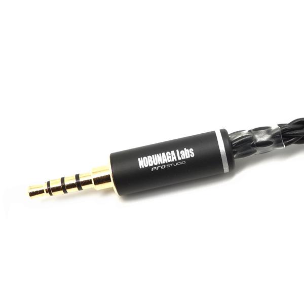 ヘッドホンケーブル) NOBUNAGA Labs 黒龍 (Kokuryu)4.4mm5極バランス